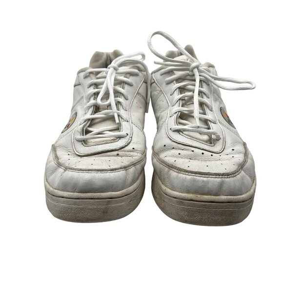 Pittsburgh Steelers Reebok Men's 14 White Athletic Sneakers Shoes Logo NFL RBK - Picture 5 of 14